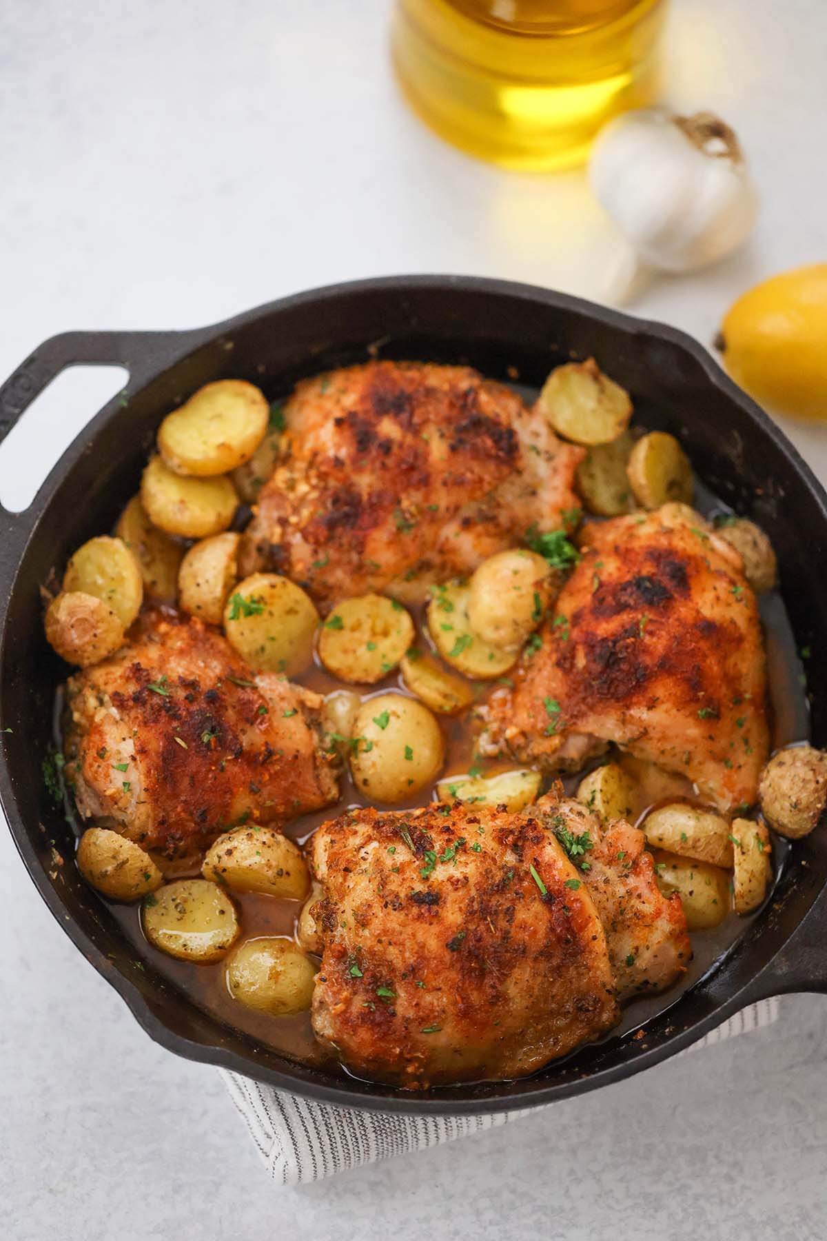Lightning-Roasted Copper-Spiced Chicken Thighs