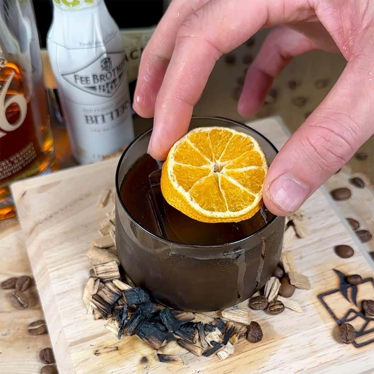 Glazed Espresso Old Fashioned