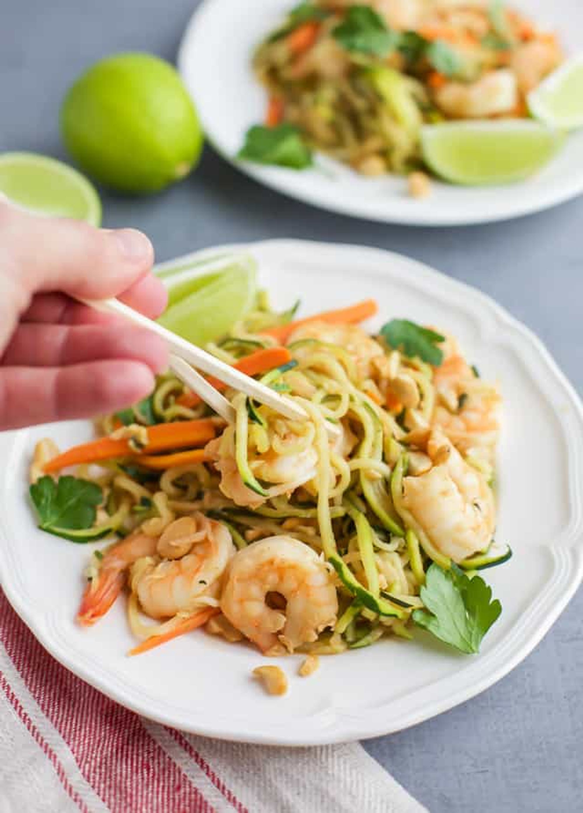 Zucchini Noodle Stir-Fry with Coconut Aminos