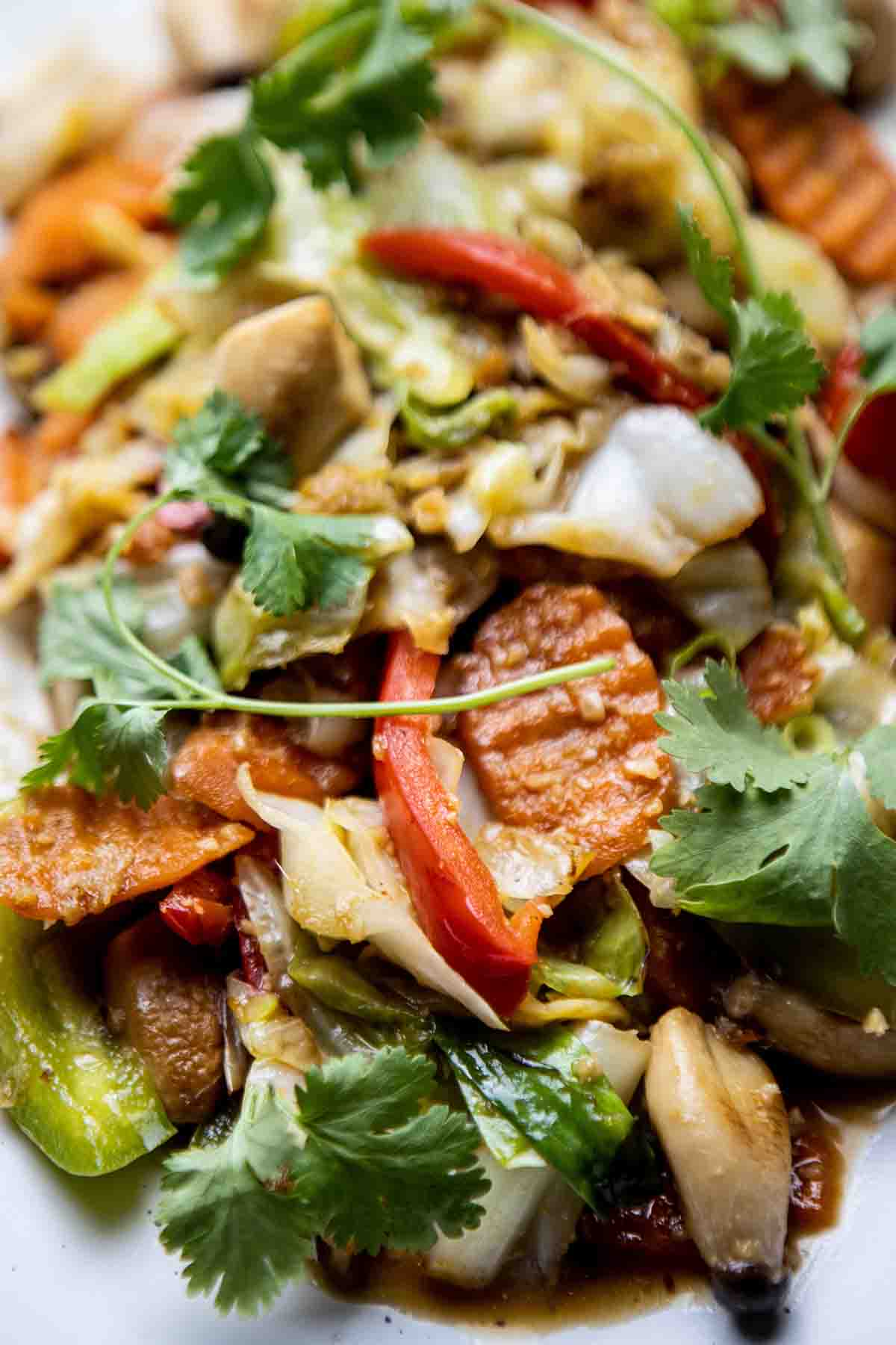 Vegetable Stir-Fry with the Best Soy-Ginger Glaze