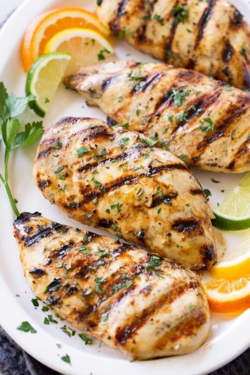 Grilled Citrus-Marinated Chicken with Brazilian Spices