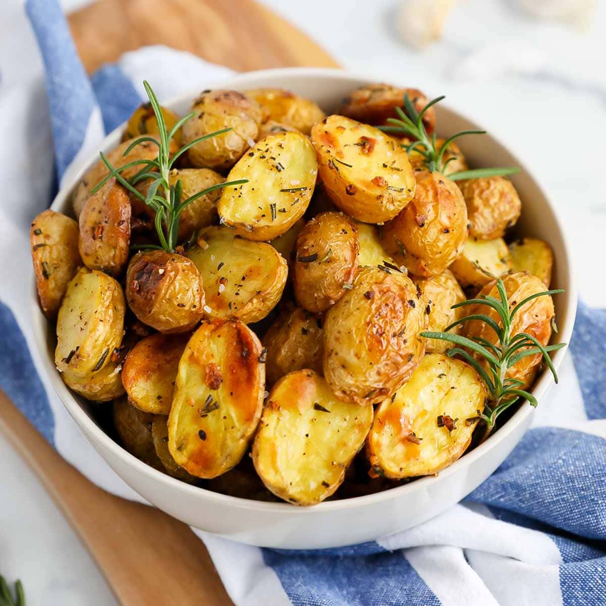 Pan-Roasted Spanish Potatoes with Rosemary and Garlic