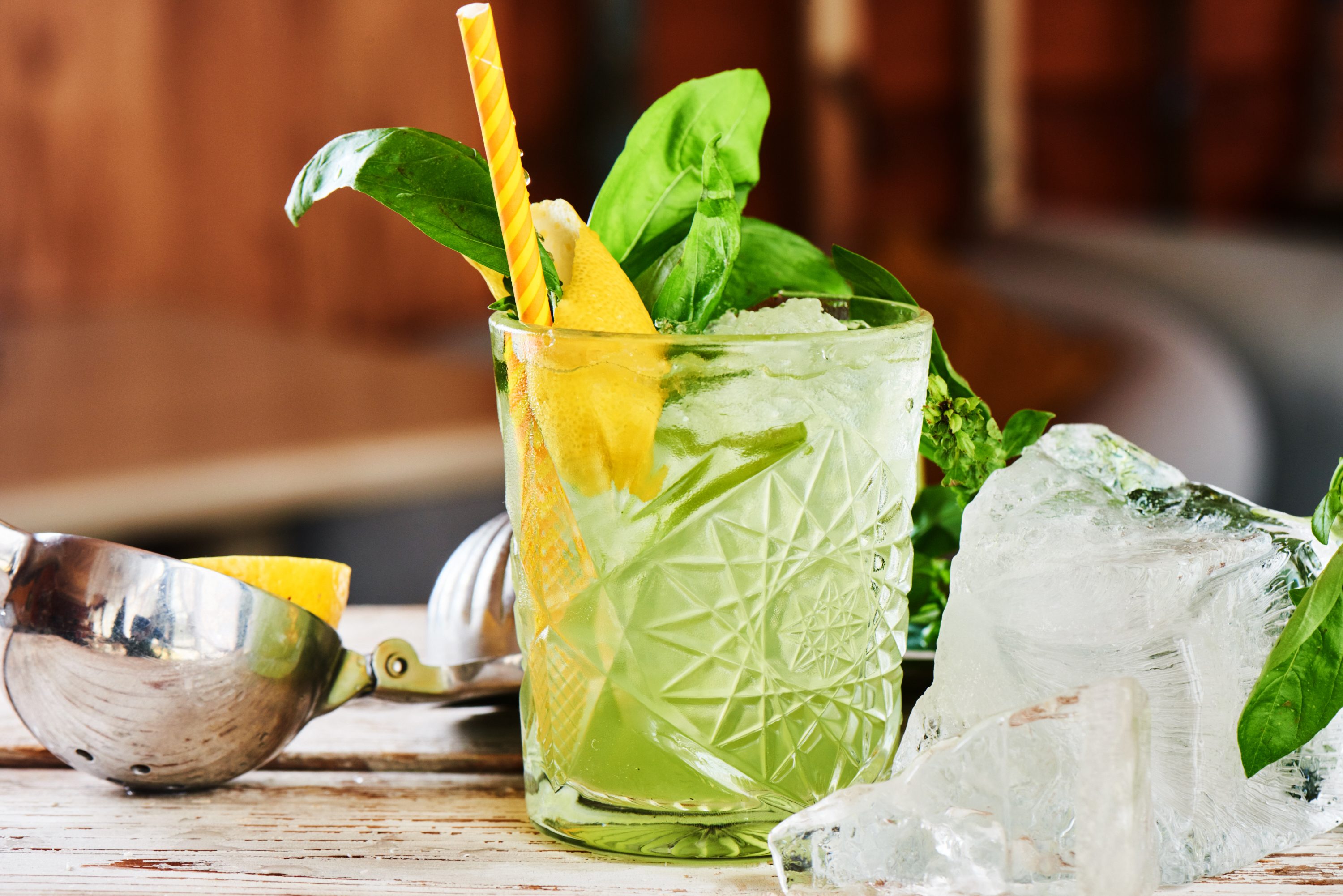 Mediterranean Herb Gin Smash