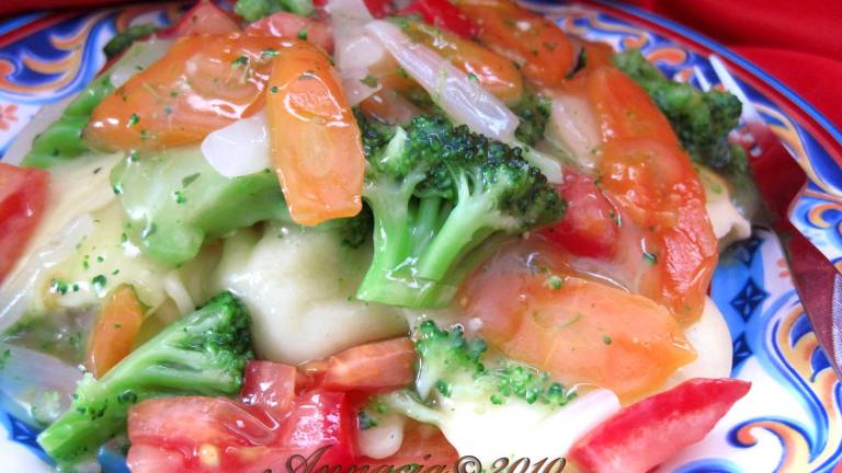 Ring of Herbs Pasta Primavera
