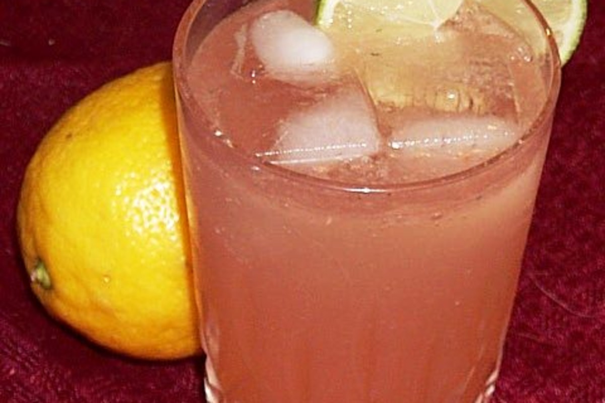 Spiced Rum and Grapefruit Evening Cooler