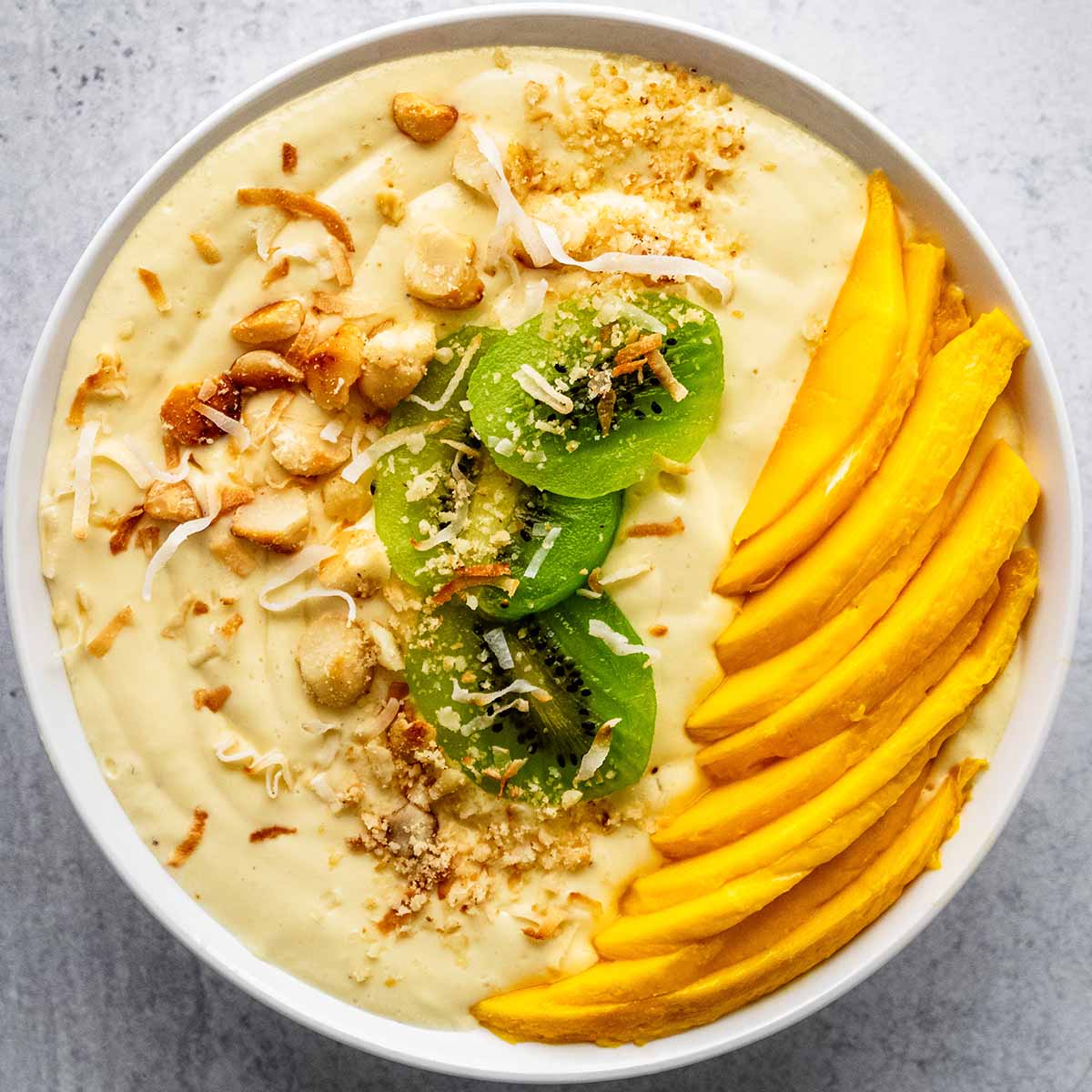 Spiced Mango Imbibe Smoothie Bowl