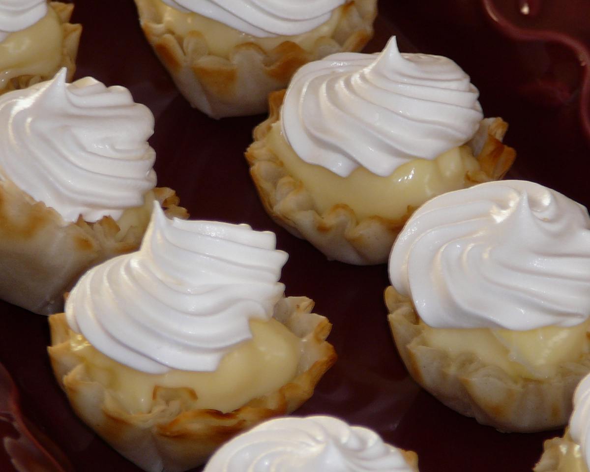 Subscription Dessert Tarts with Lemon Glaze