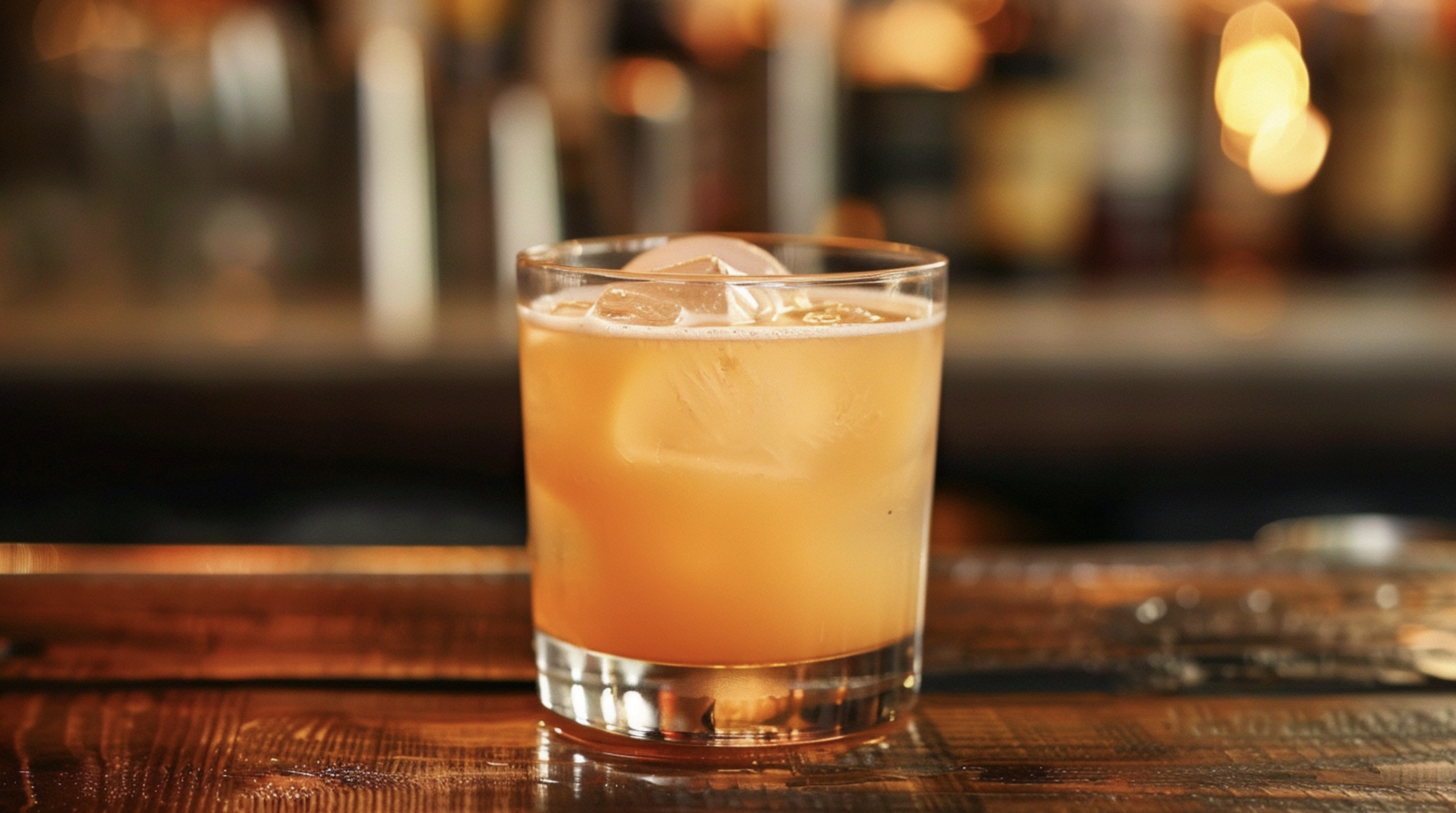 Bourbon Blossom Fizz