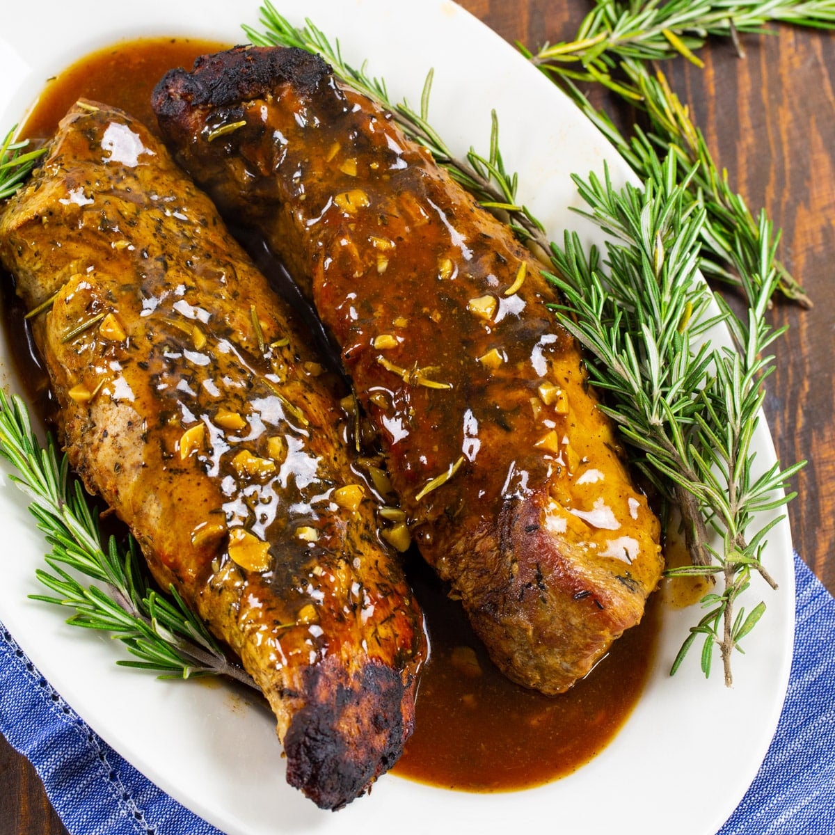 Slow Cooker Honey-Garlic Pork Tenderloin with Roasted Vegetables