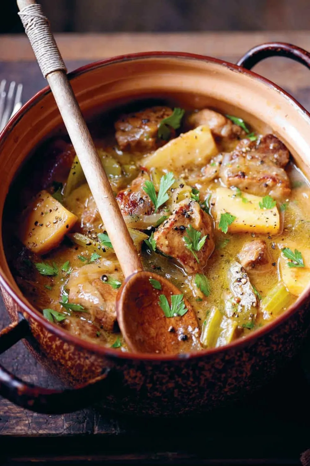 Slow Cooker Vinegar-Braised Pork Shoulder