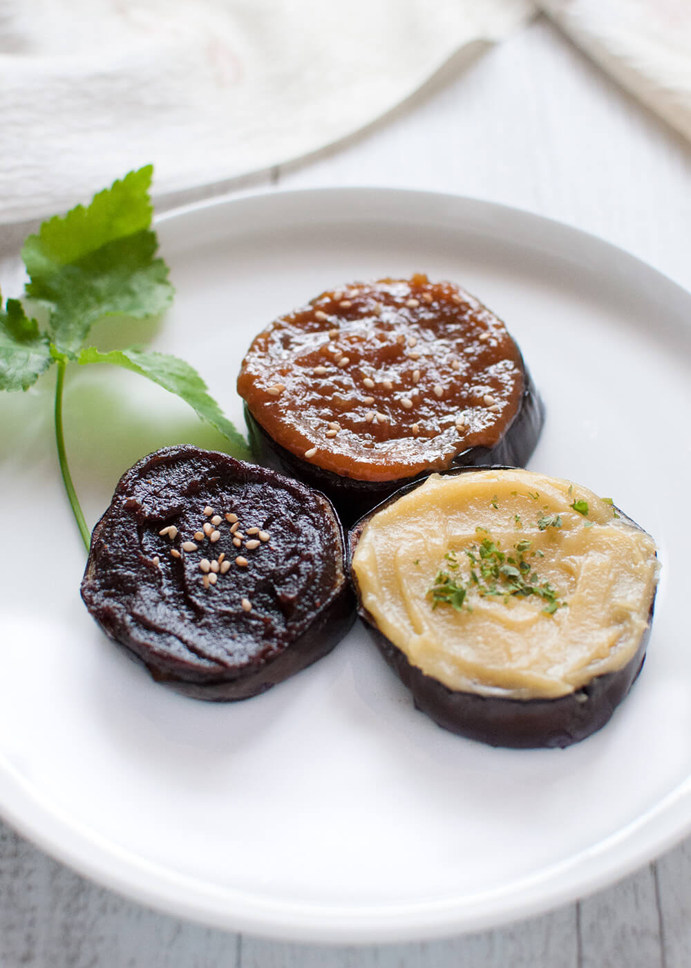 Classic Japanese Miso-Glazed Eggplant Donburi