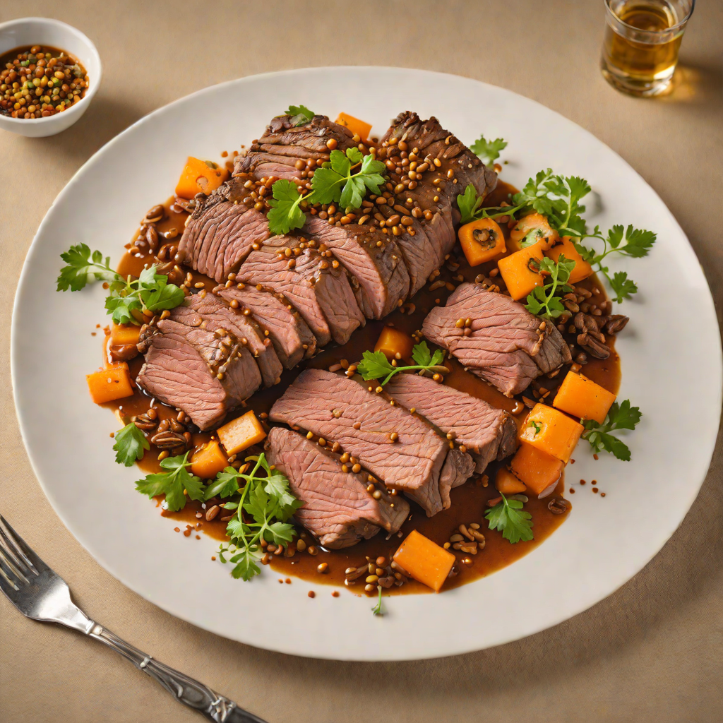 Slow-Cooked Beef with Regional Spice Blend
