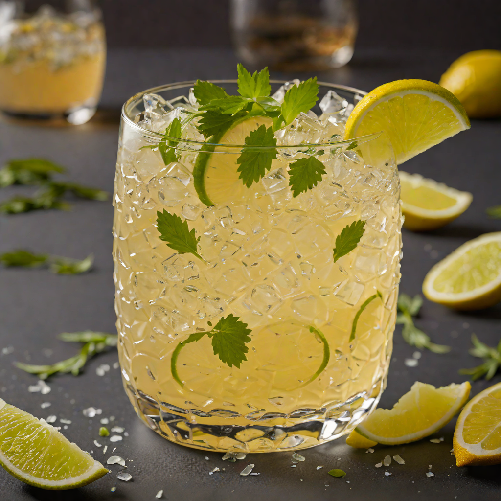 Ginger-Lemongrass Tequila Smash