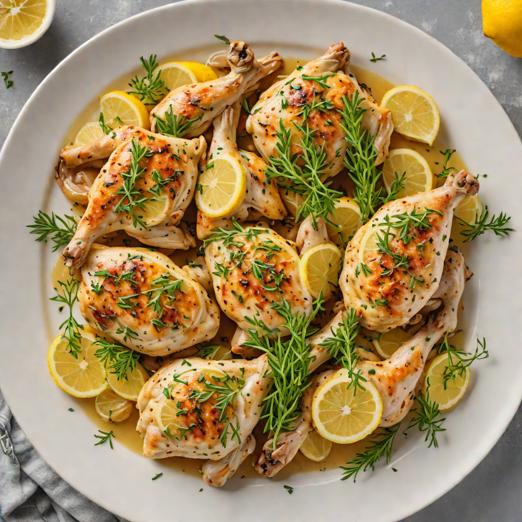 One-Pot Lemon Garlic Chicken with Thyme