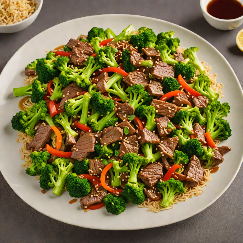 Beef Stir-Fry with Broccoli and Ginger-Soy Sauce