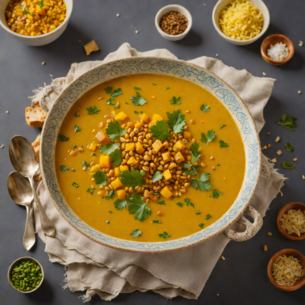 Ginger-Turmeric Lentil Soup