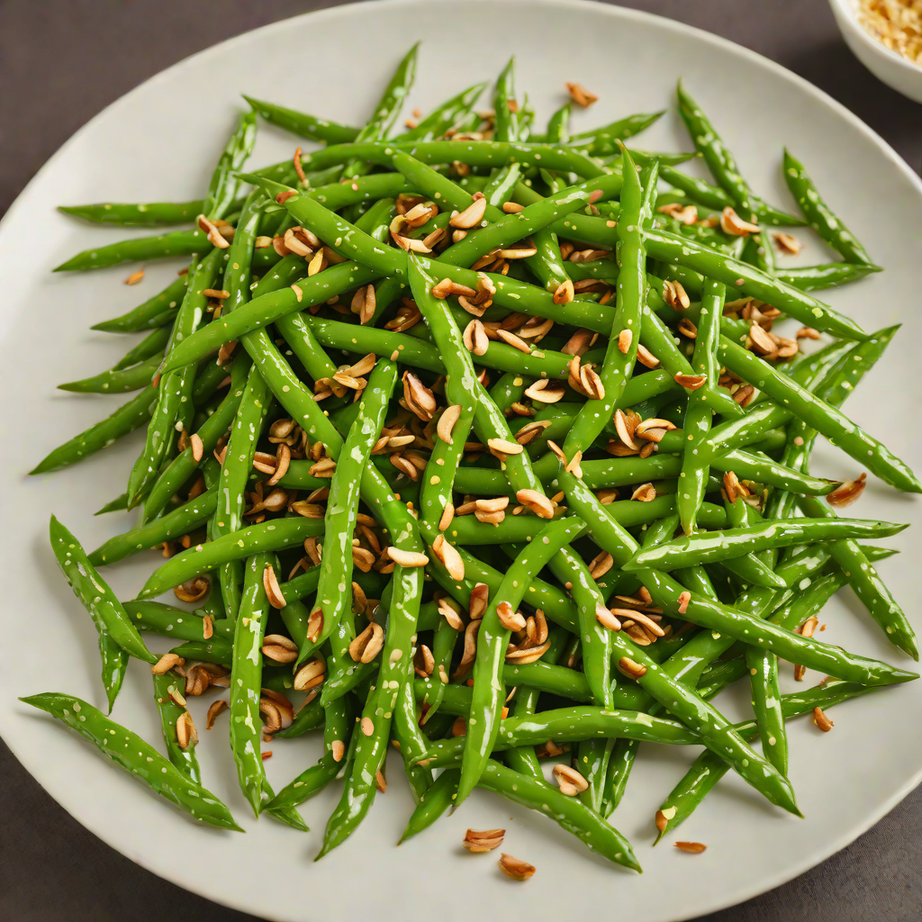 Simple Stir-Fried Garlic Green Beans