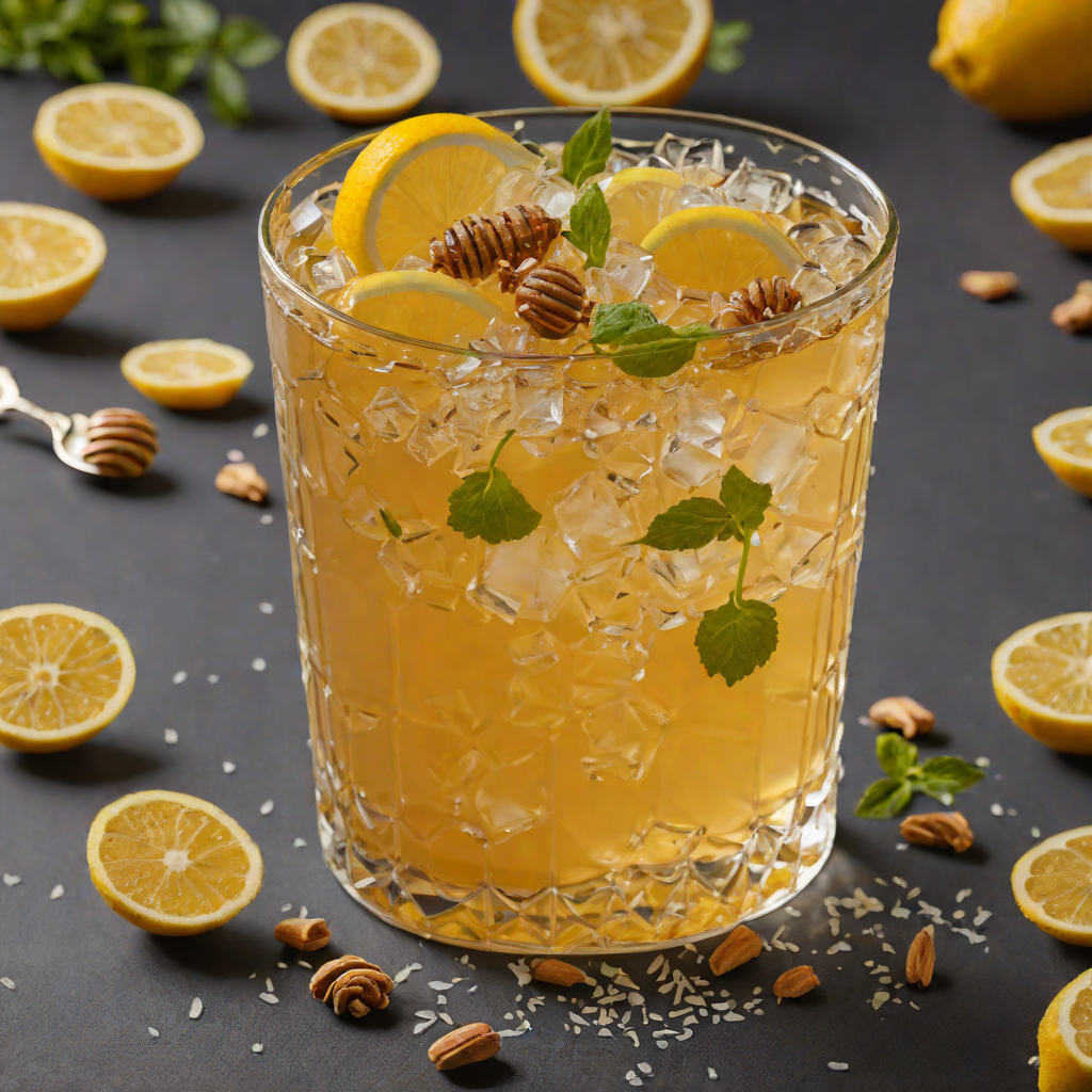 Honey-Lemon Ginger Herbal Tea Blend