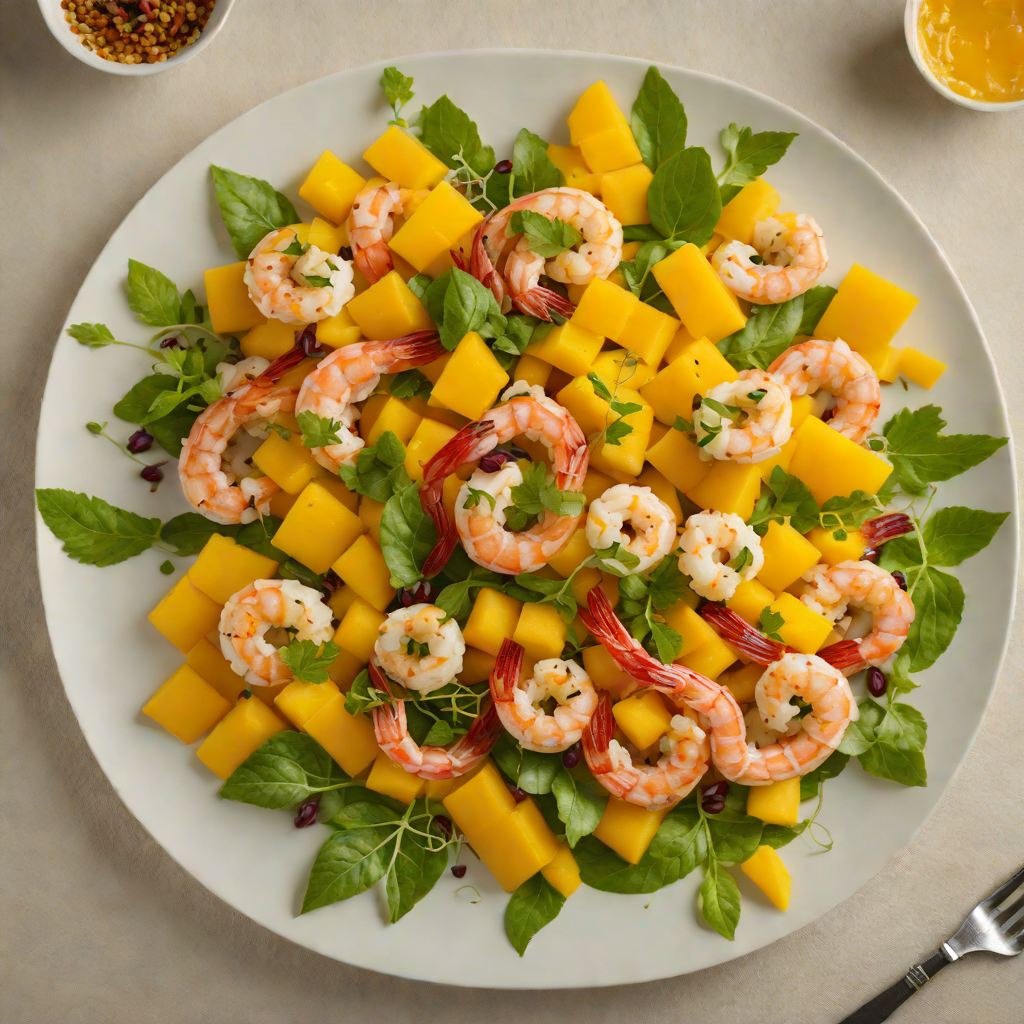 Citrus-Infused Caribbean Shrimp and Mango Salad