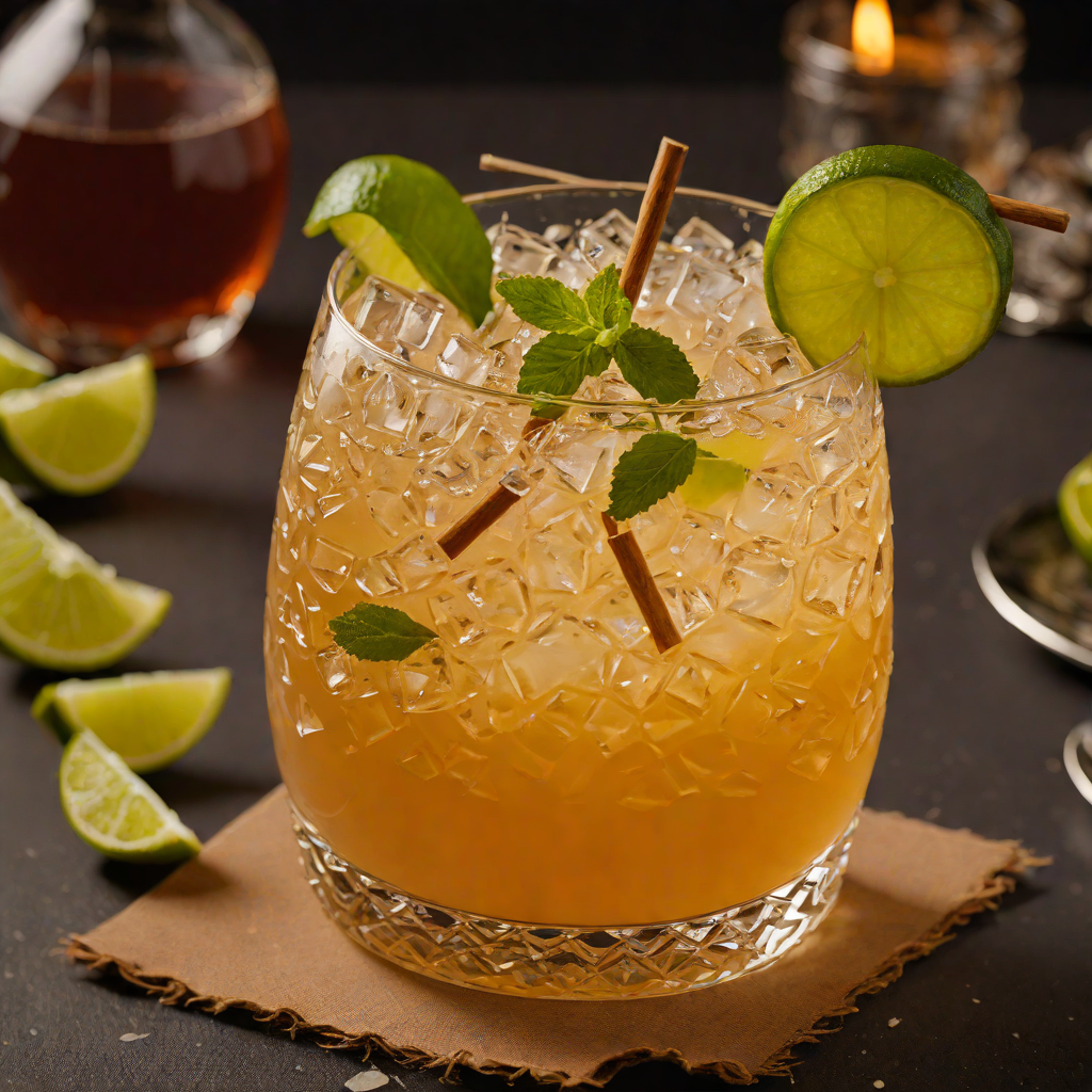 Tiki-Inspired Spiced Rum Sour