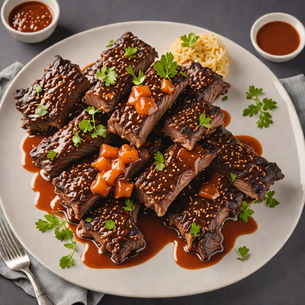 Cozy Corner-Style Smoked Beef Ribs with Spicy Mop Sauce