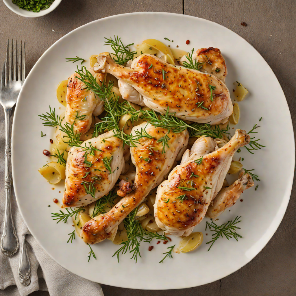 Stovetop Pan-Seared Chicken with Garlic and Thyme