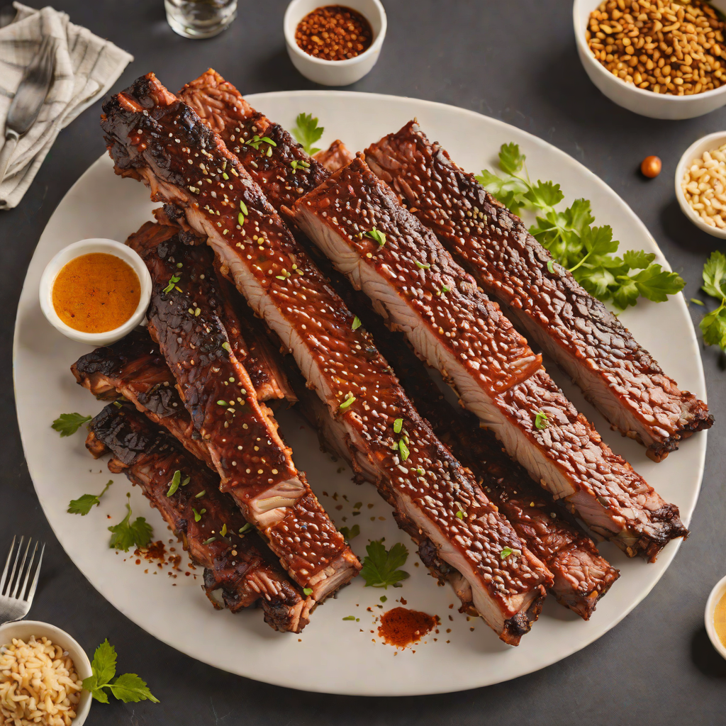 Slow-Smoked St. Louis-Style Ribs with Dry Rub