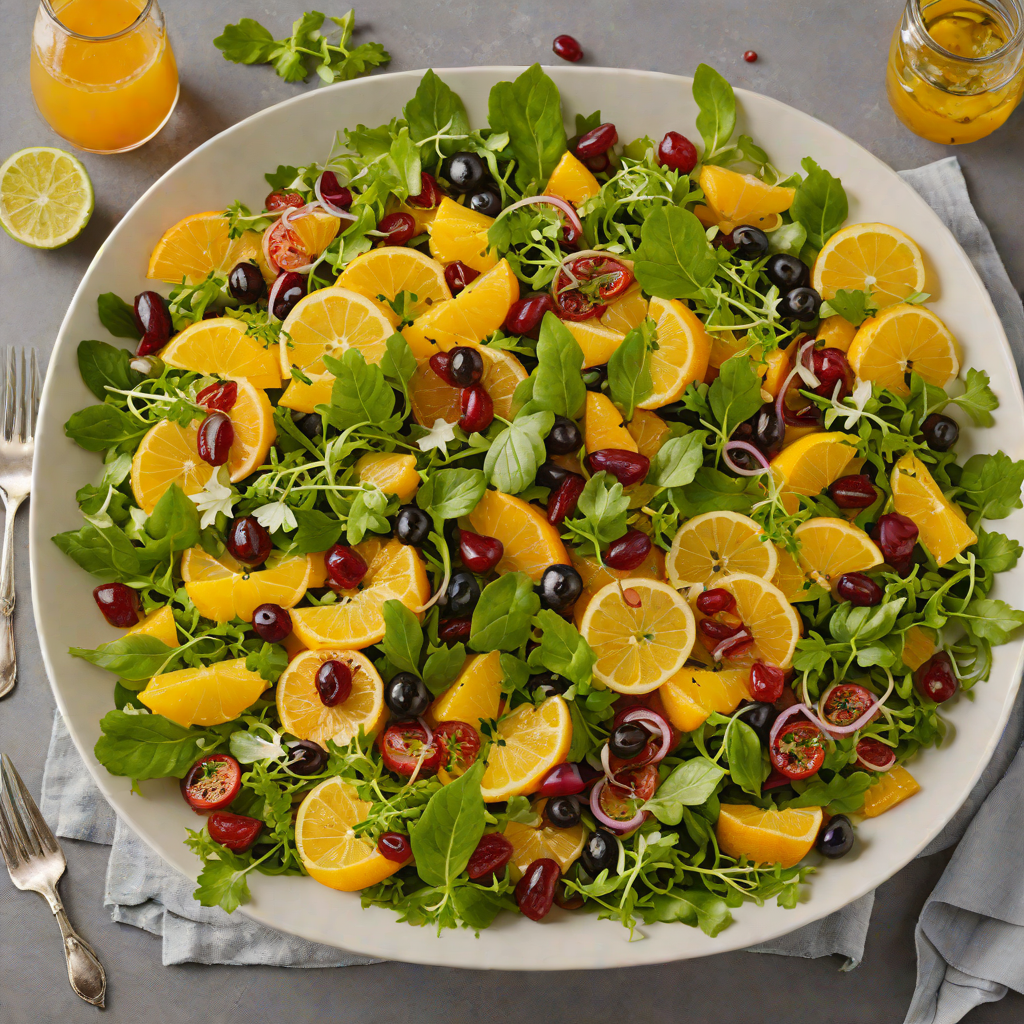 Sangria-Inspired Citrus and Herb Salad