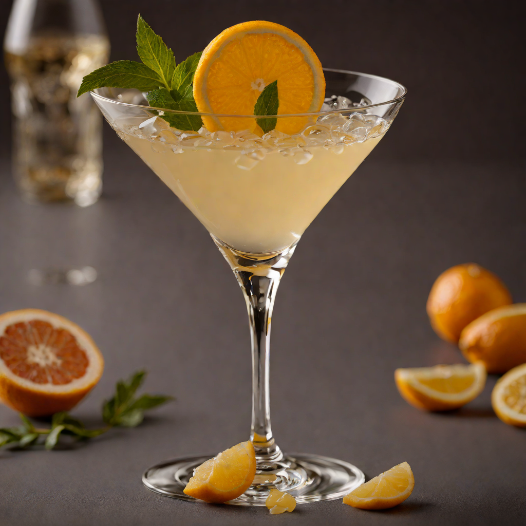 Citrus-Lillet Vesper Martini