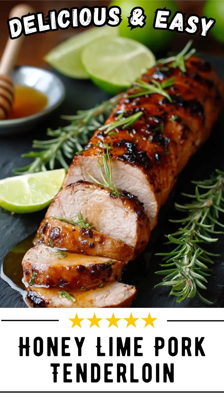 Grilled Citrus-Honey Pork Tenderloin