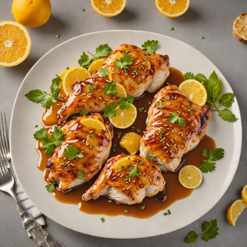 Pan-Seared Chicken with Honey-Citrus Glaze