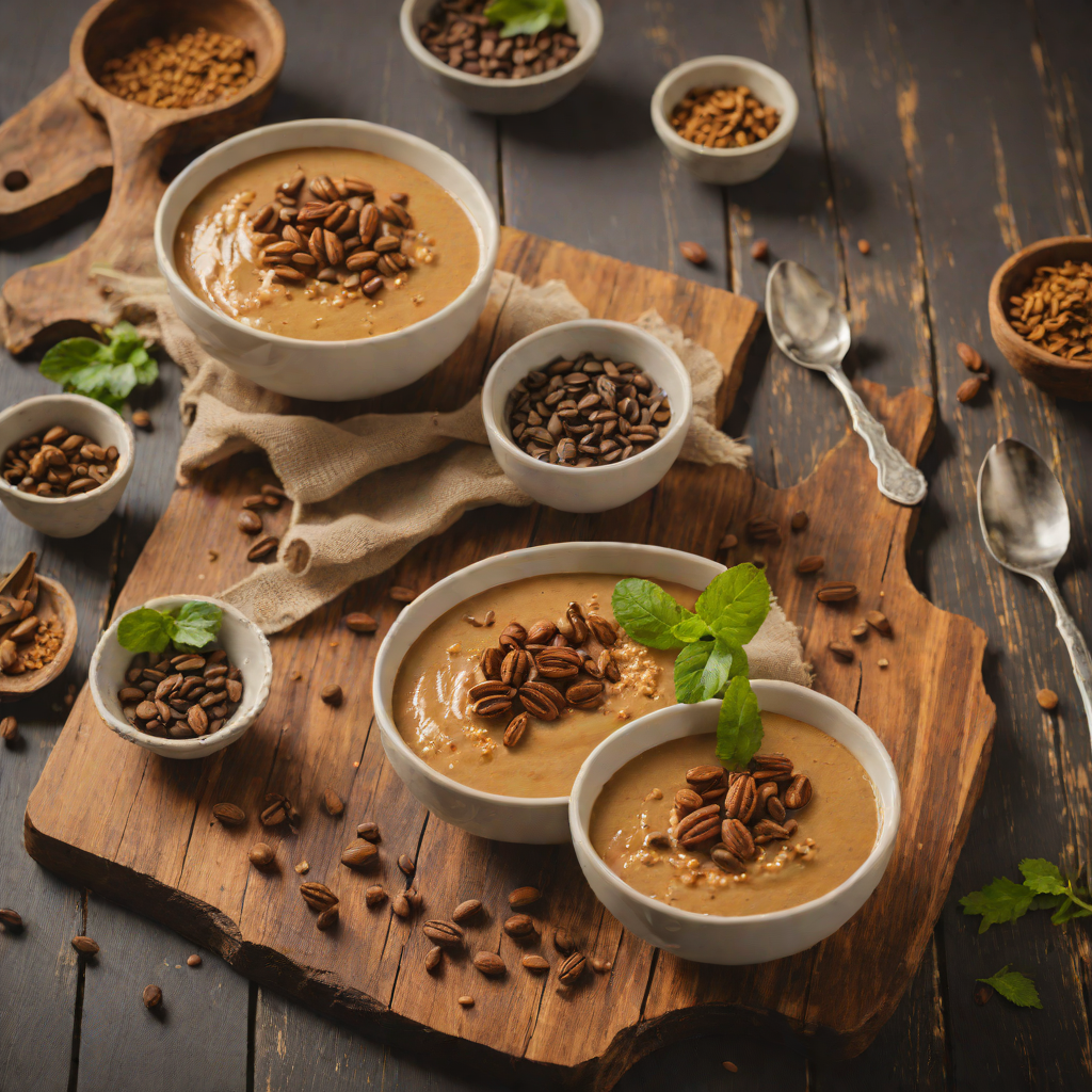 Ethiopian-Inspired Coffee Cardamom Pudding