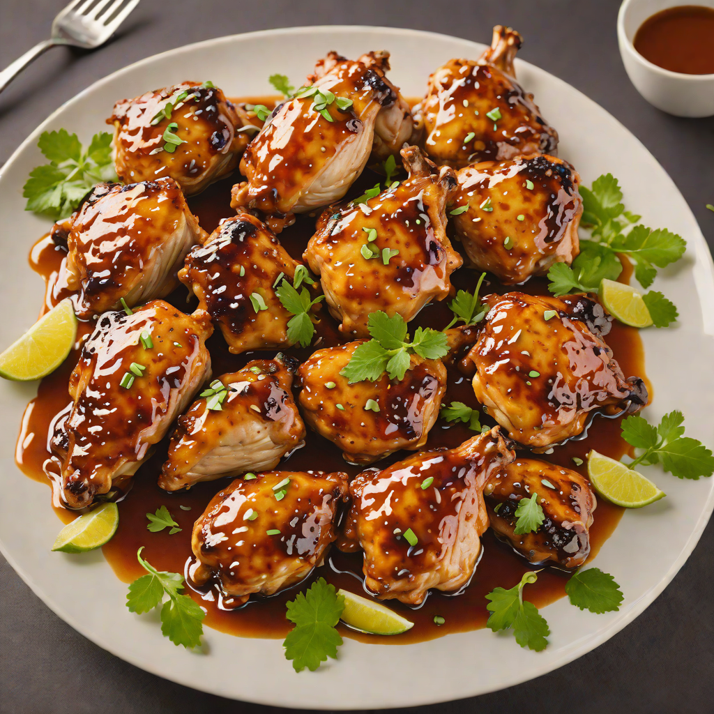 Fiery Chipotle Honey Glazed Chicken Thighs