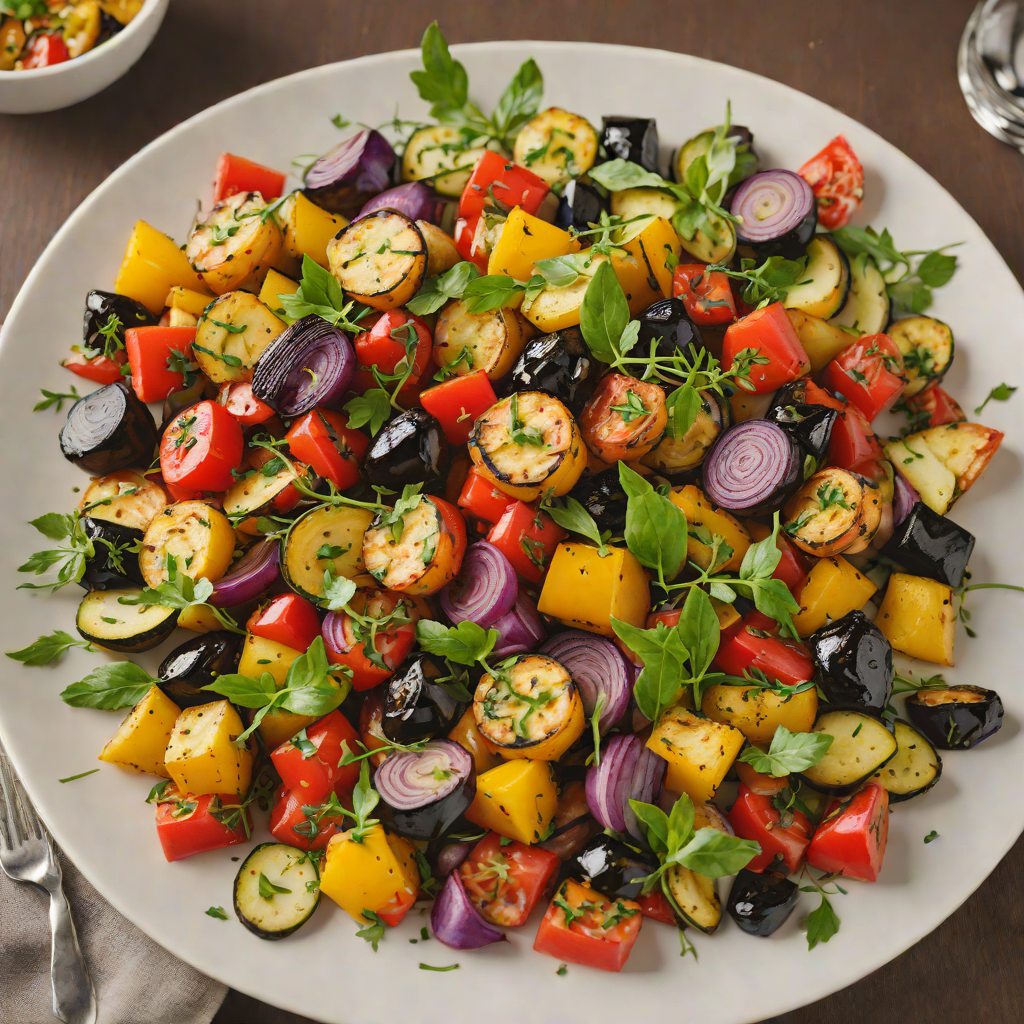 Pan-Roasted Mediterranean Vegetable Medley