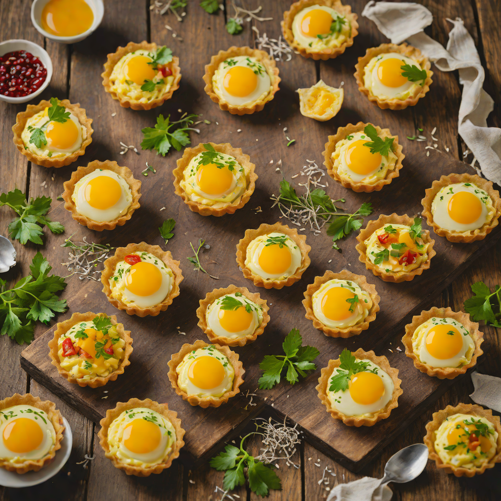 Cantonese-Style Egg Tartlets with Buttery Shortcrust