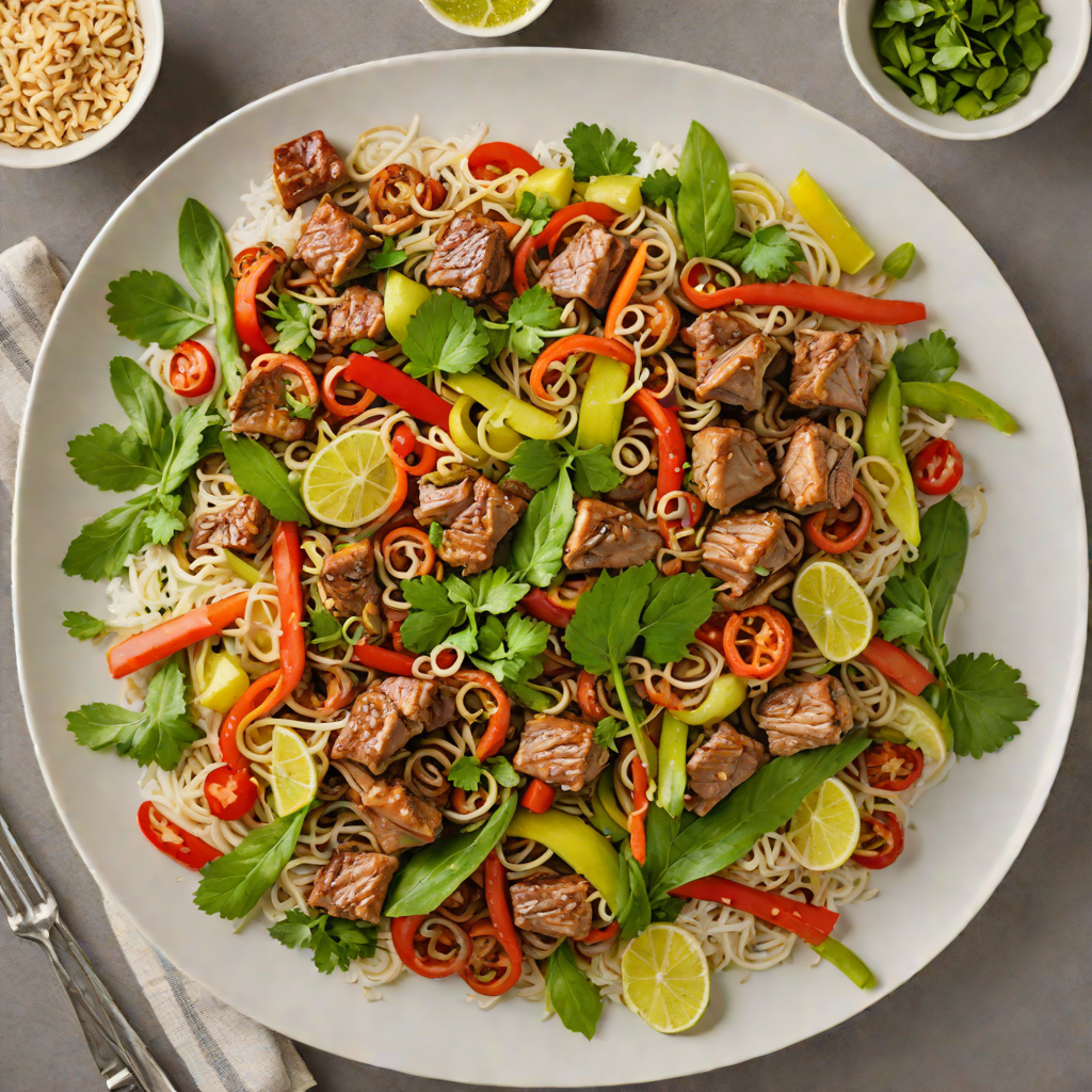 Gluten-Free Vietnamese Lemongrass Pork Stir Fry