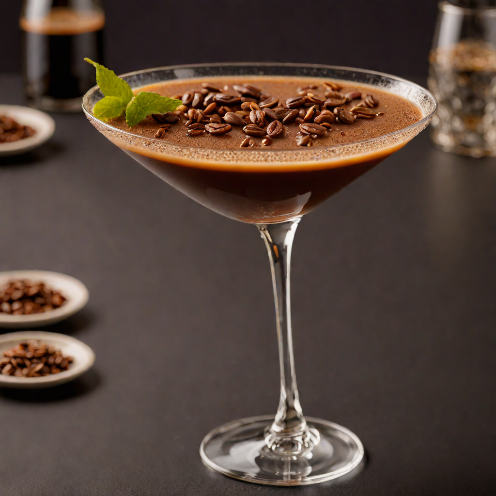 Smoky Espresso Chili Martini