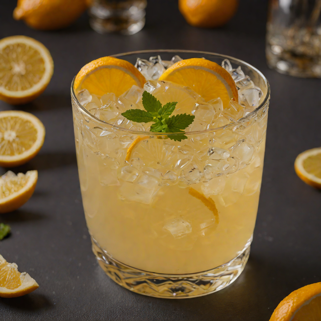 Citrus-Ginger Mezcal Sour