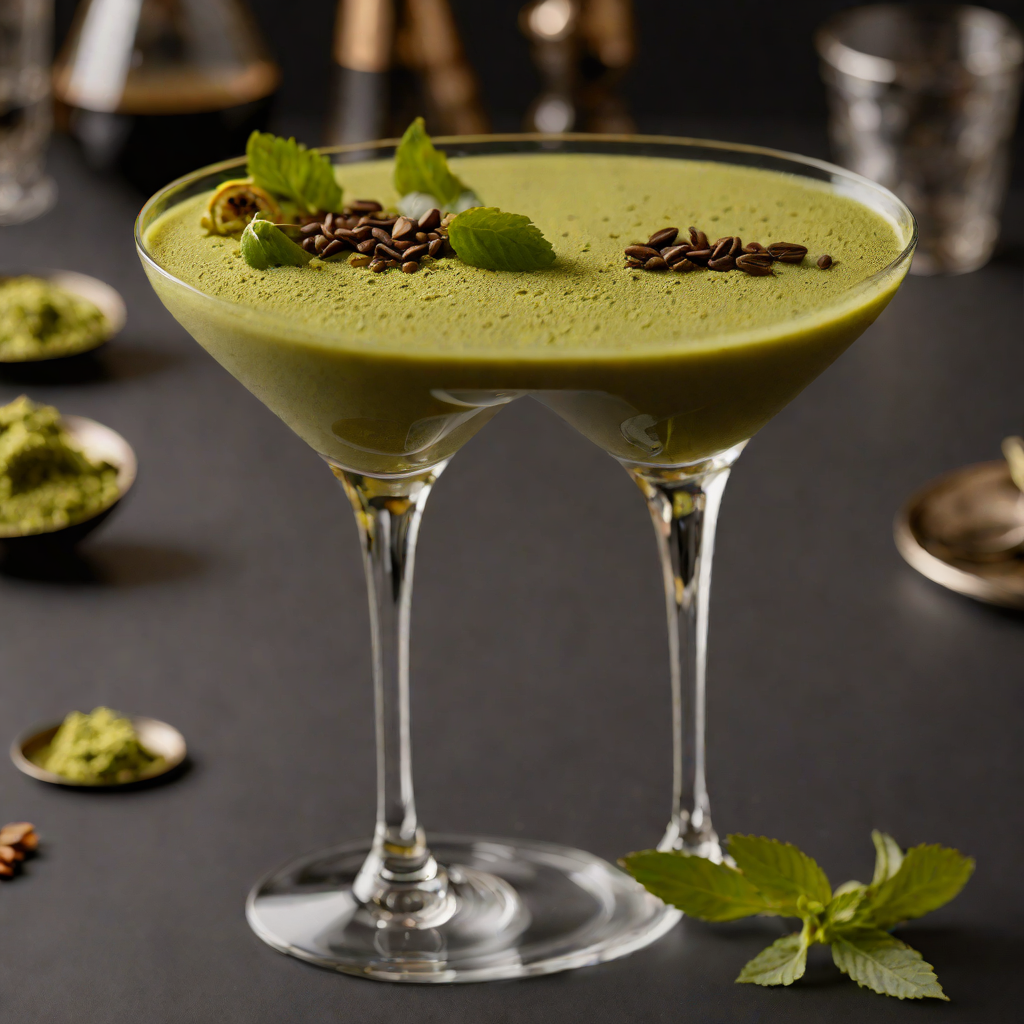 Matcha Mezcal Espresso Martini