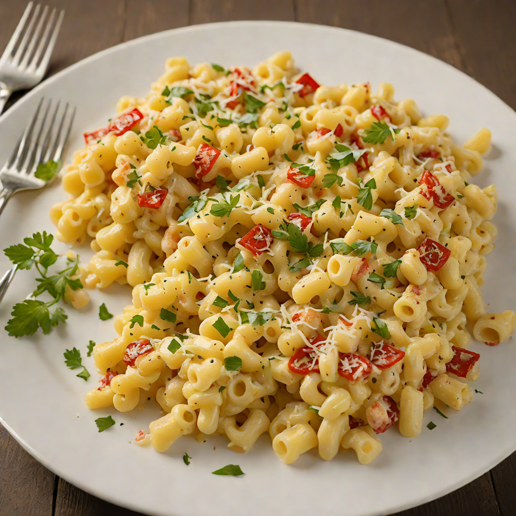Vegetable-Packed Macaroni Cheese Bake