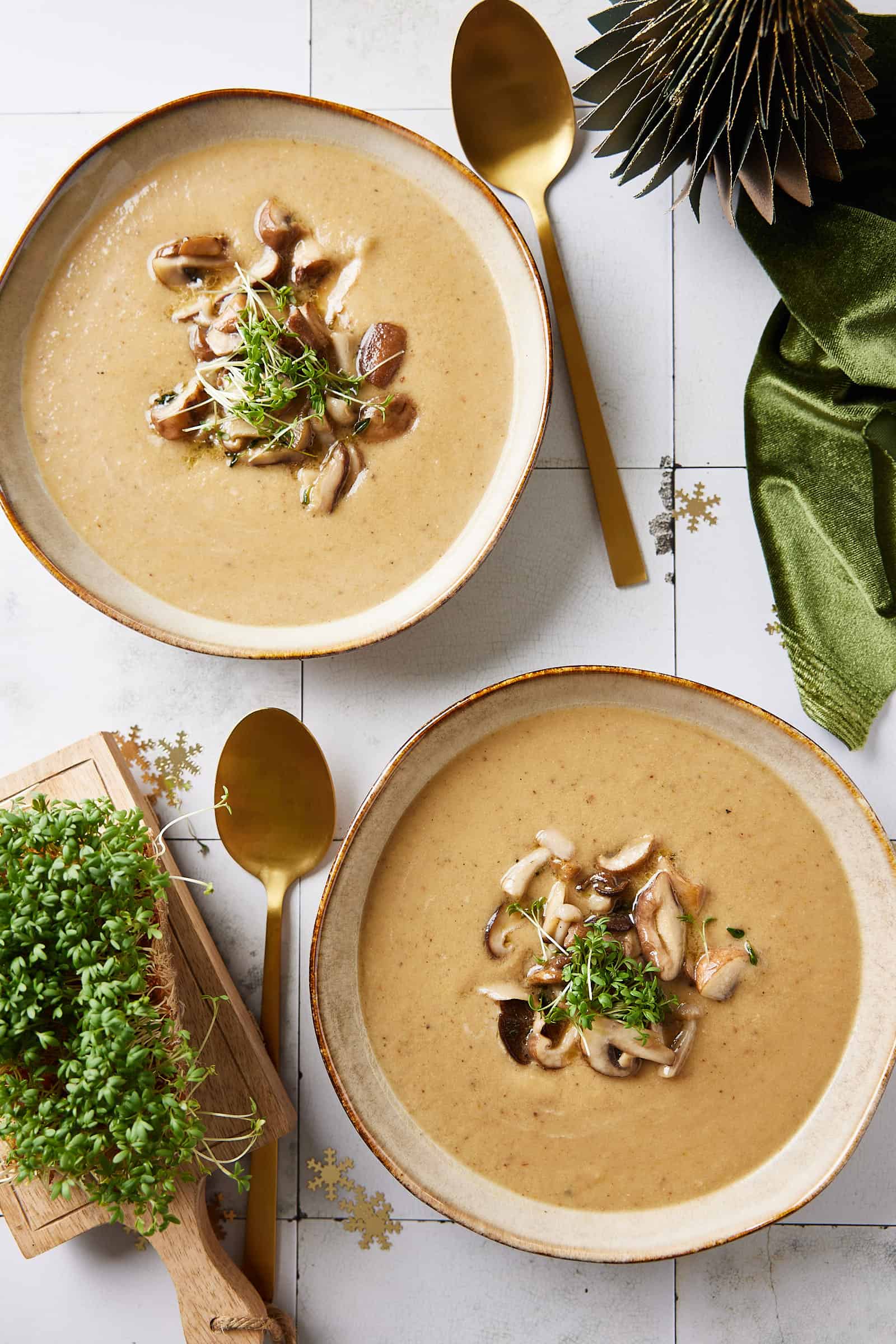 Celeriac & Leek Puree Soup