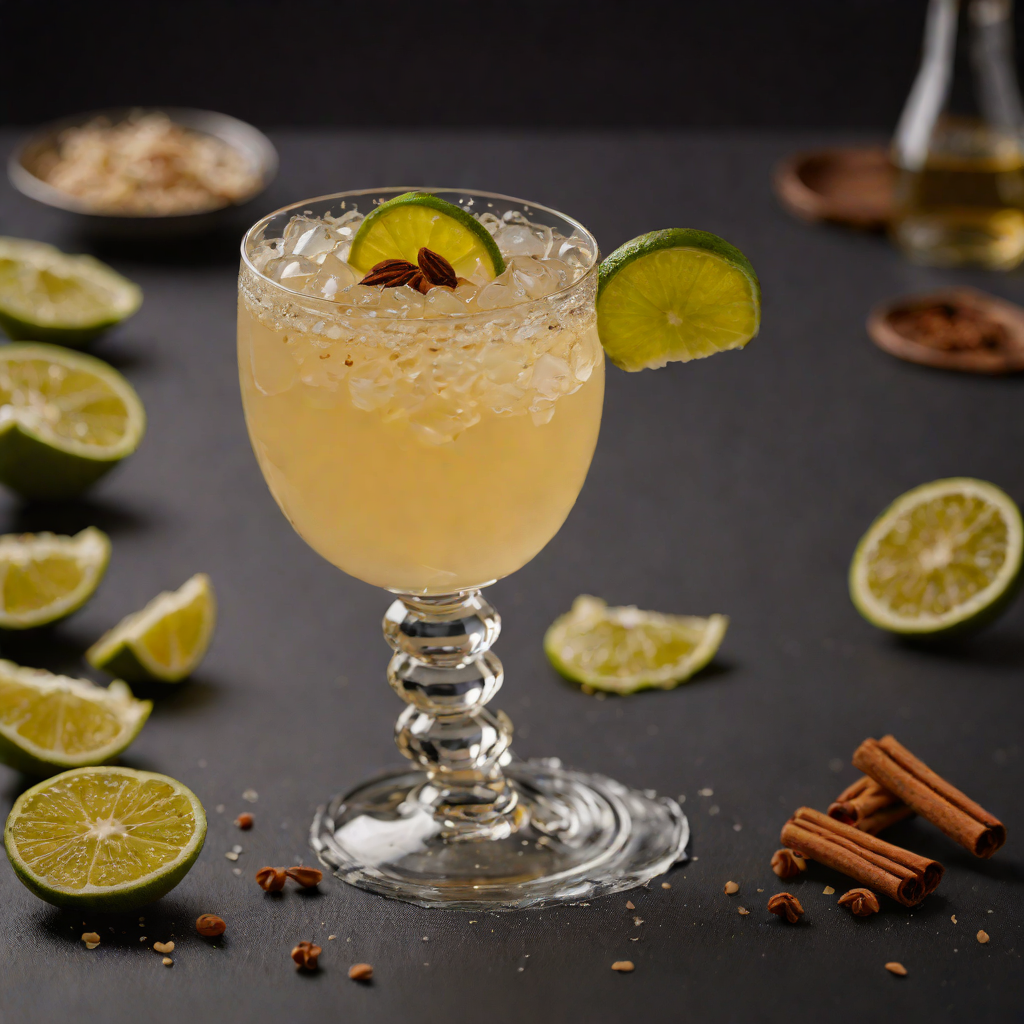 Spiced Mezcal and Ginger Sour