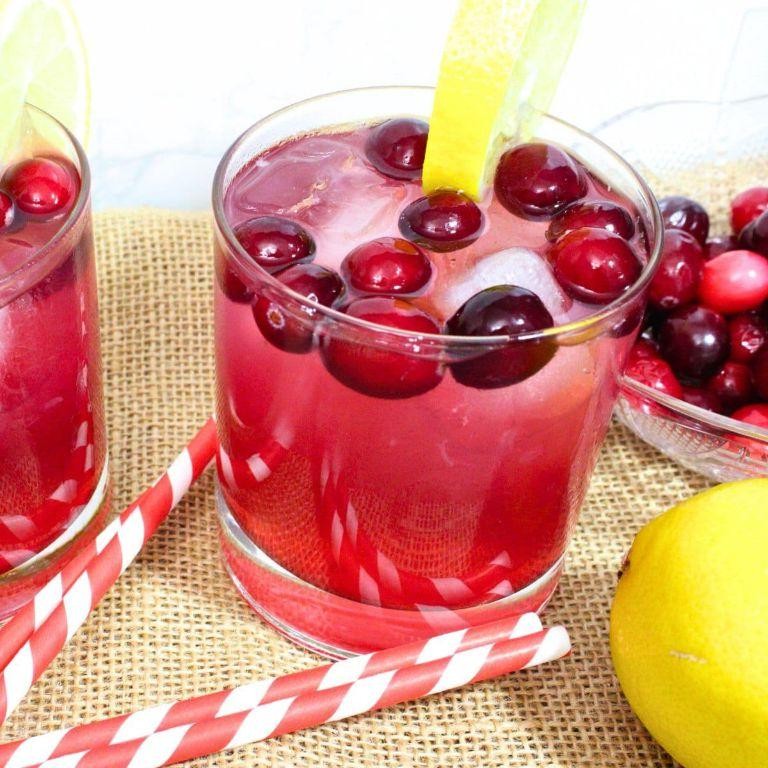 Cranberry Vodka Lemonade Shaker