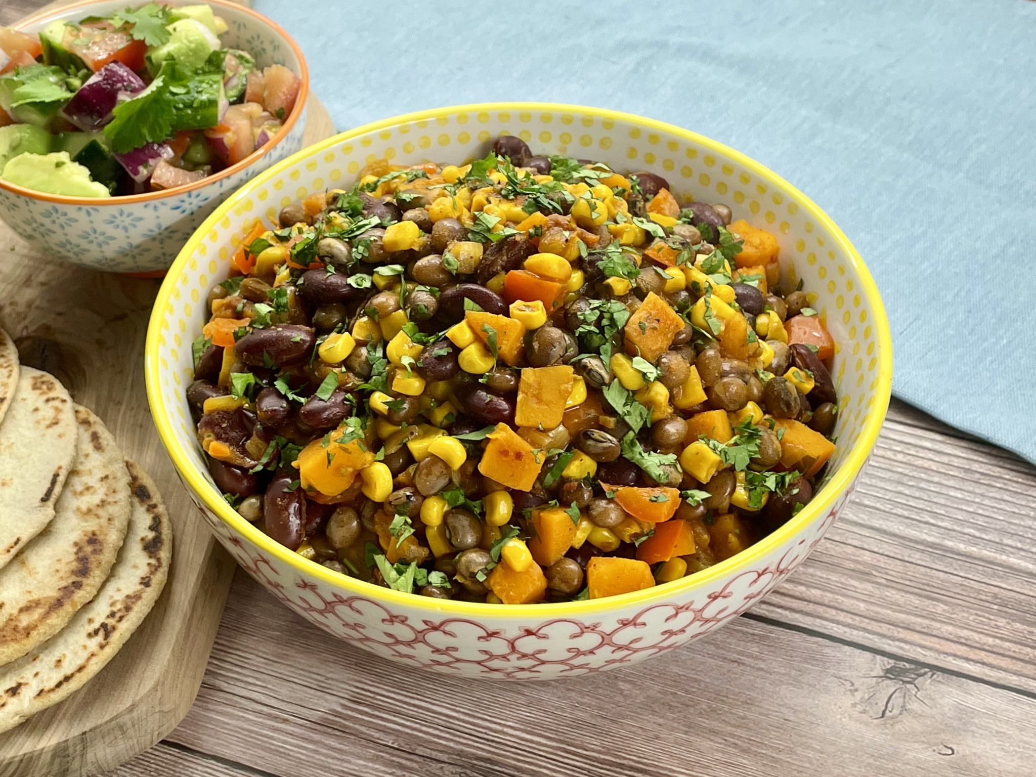 Spiced Kenyan Githeri with Beans and Corn
