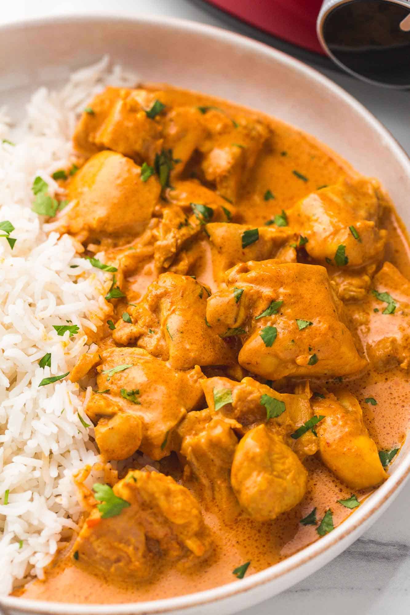 Slow-Cooked Butter Chicken with Creamy Tomato Gravy