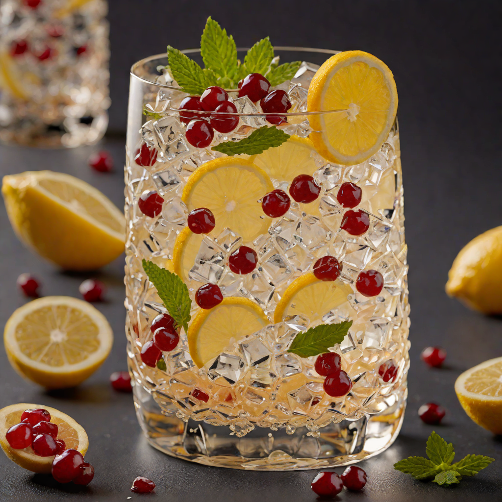 Shaken Vodka Lemon-Cranberry Spritz