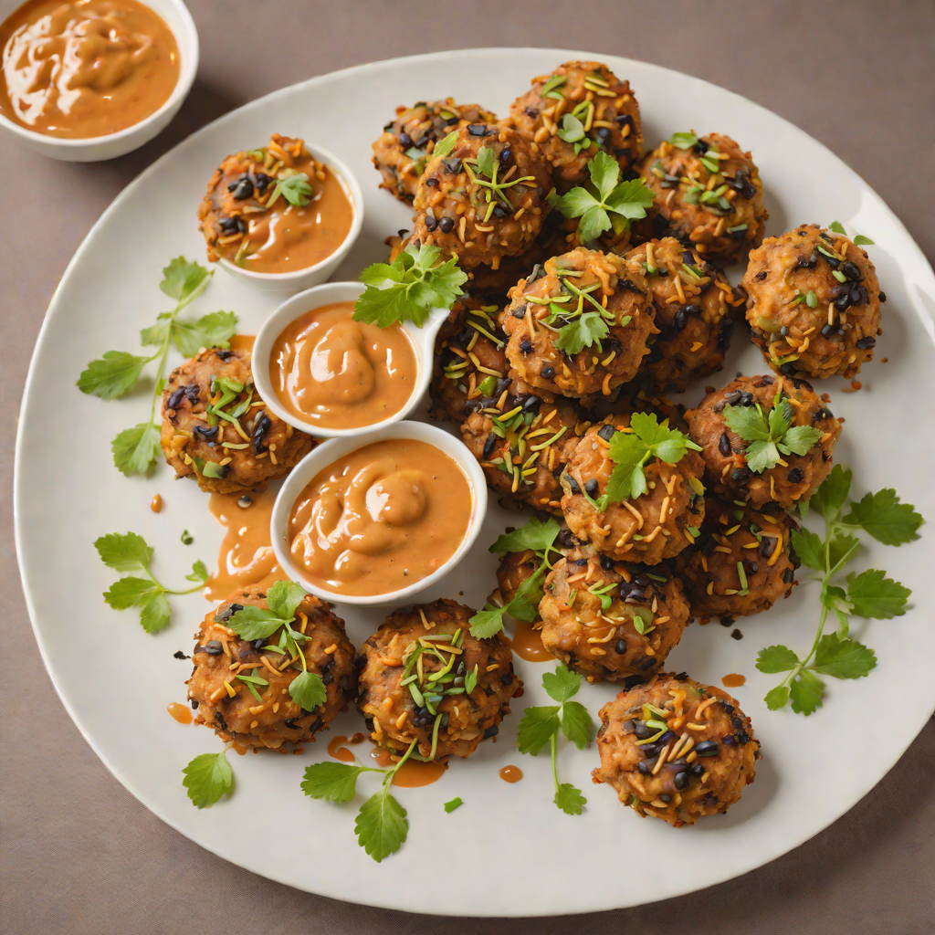 Acarajé Black-Eyed Pea Fritters with Spicy Vatapá Sauce