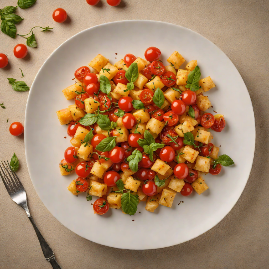 Pan-Fried Gnocchi with Roasted Cherry Tomato Sauce