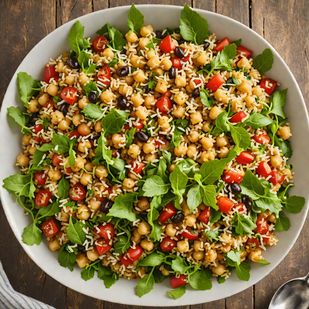 Low-Sodium Mediterranean Chickpea and Quinoa Salad