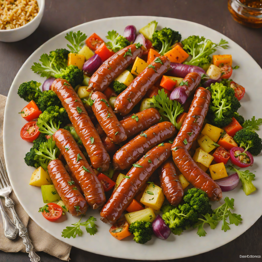 Sheet Pan Cajun-Spiced Smoked Sausage and Vegetables